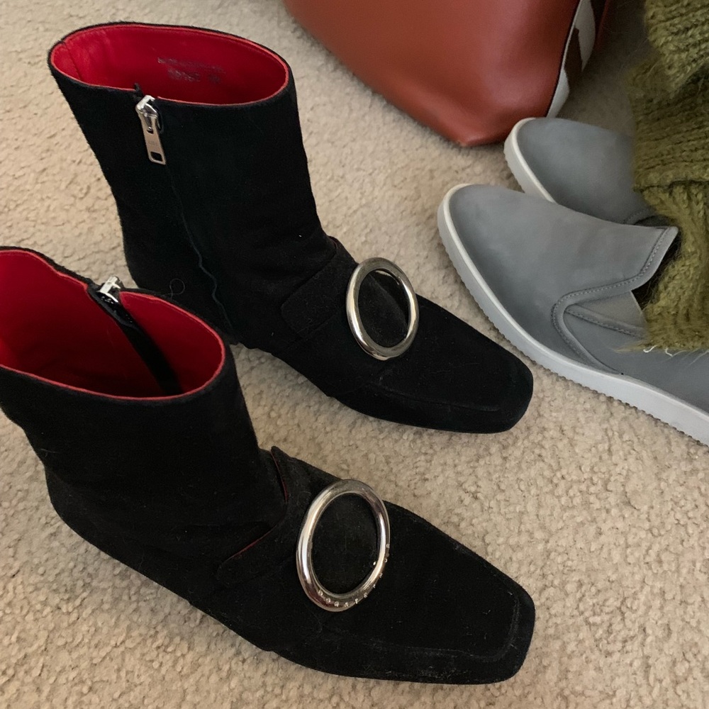 Doraytemur boots in black leather